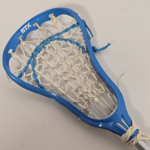 Lacrosse Girl's Exult Electric Blue Attacker Stick Woven String Head 42½" Long