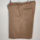 Haggar Comfort Equipped Men's Golf Walking Shorts Khaki Size 36 Waist 8" Inseam