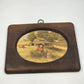 Set of 3 Old Country Farm Pictures Rustic Farmhouse Wall Art Mounted on Wood 12.5"x10.5"