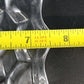 Fostoria American Glass Salad Plate 7.75 Inch Starburst Pattern