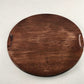 3 Round Wooden Hot Pad Trivets Cork Top 7" 8.5" and 10" Diameter Finger Grips