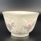 Lenox Petite Rose Trinket Bowl Cream Porcelain Lace Cut Out 24K Gold Trim 4.25"