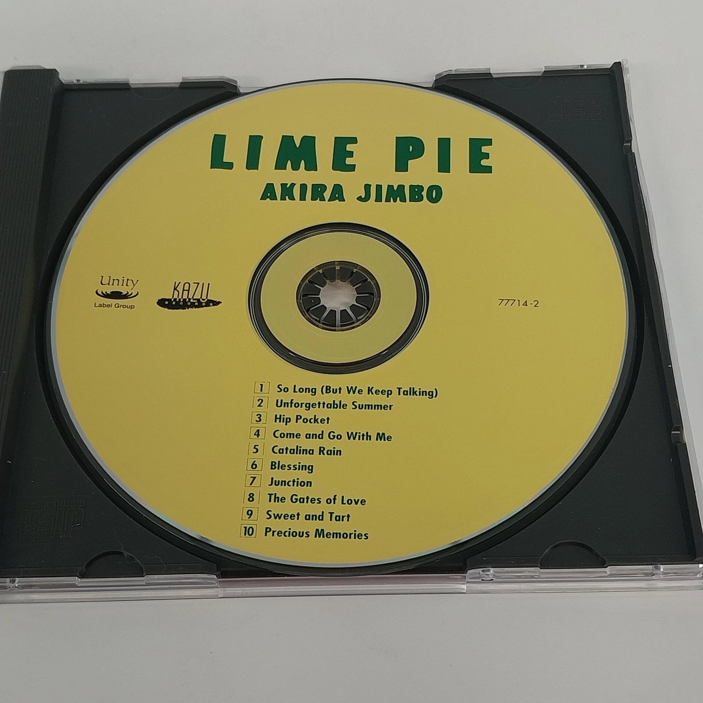 Akira Jimbo Lime Pie CD 1994 Jazz Fusion Contemporary Instrumental Alfa Album