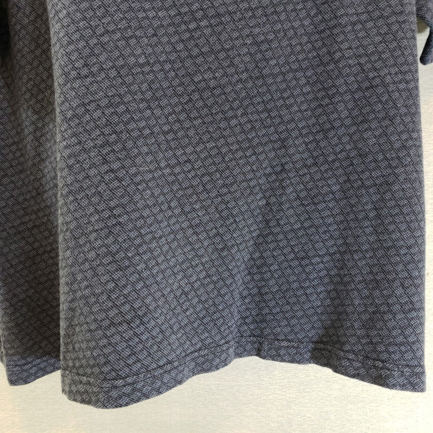 City Casuals by Haggar Men's XL Polo/Golf Shirt Short Sleeves Blue Cotton