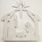 Outdoor Nativity Scene Metal Yard Stake Holy Family Christmas Decor 21"w x 24"h