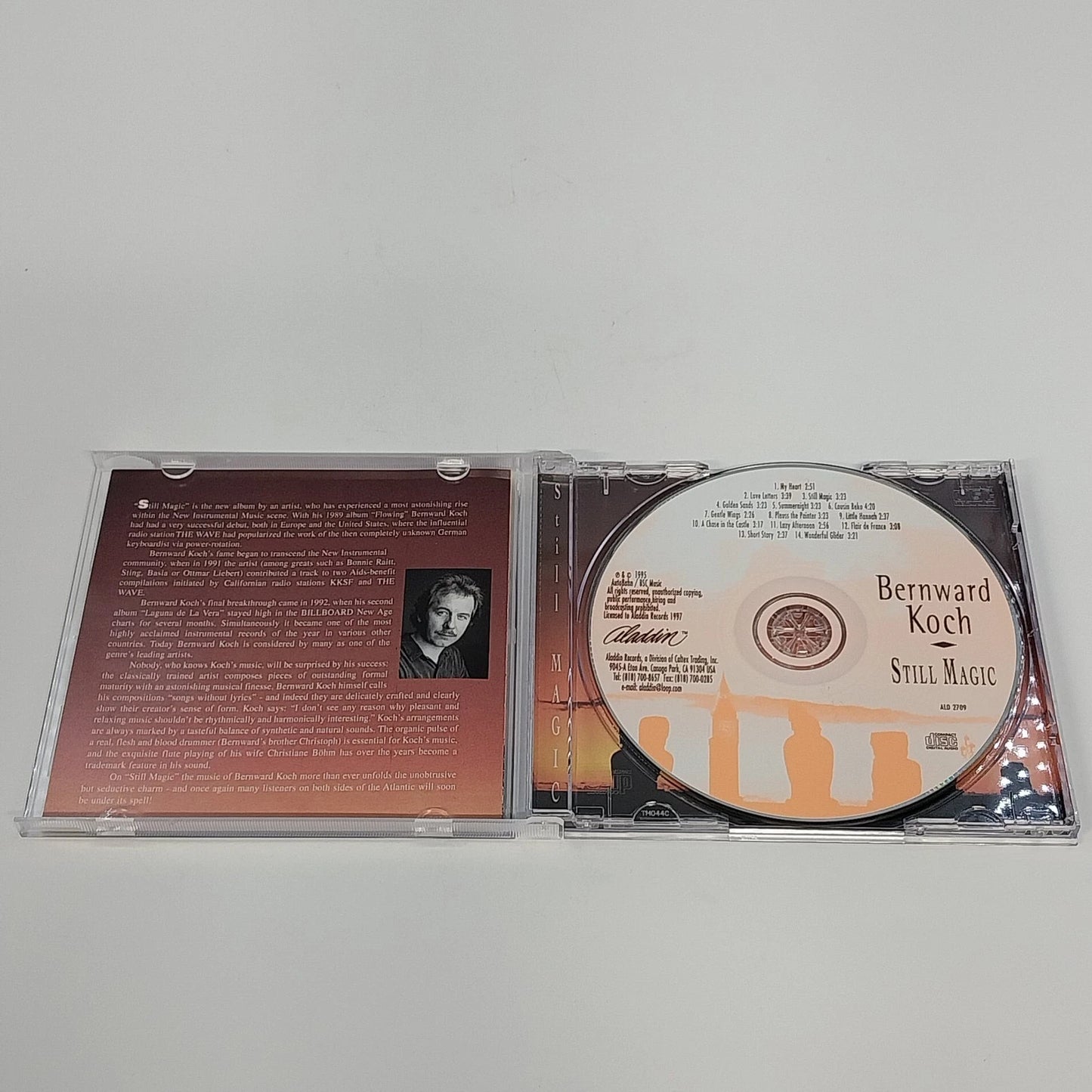 Bernward Koch Still Magic CD Aladdin Records ALD 2709 New Age Jazz Ambient 1995