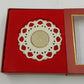 Candle Holder Lenox Holidays Snow Light Shimmer Votive Tealight Snowflake 4” NIB