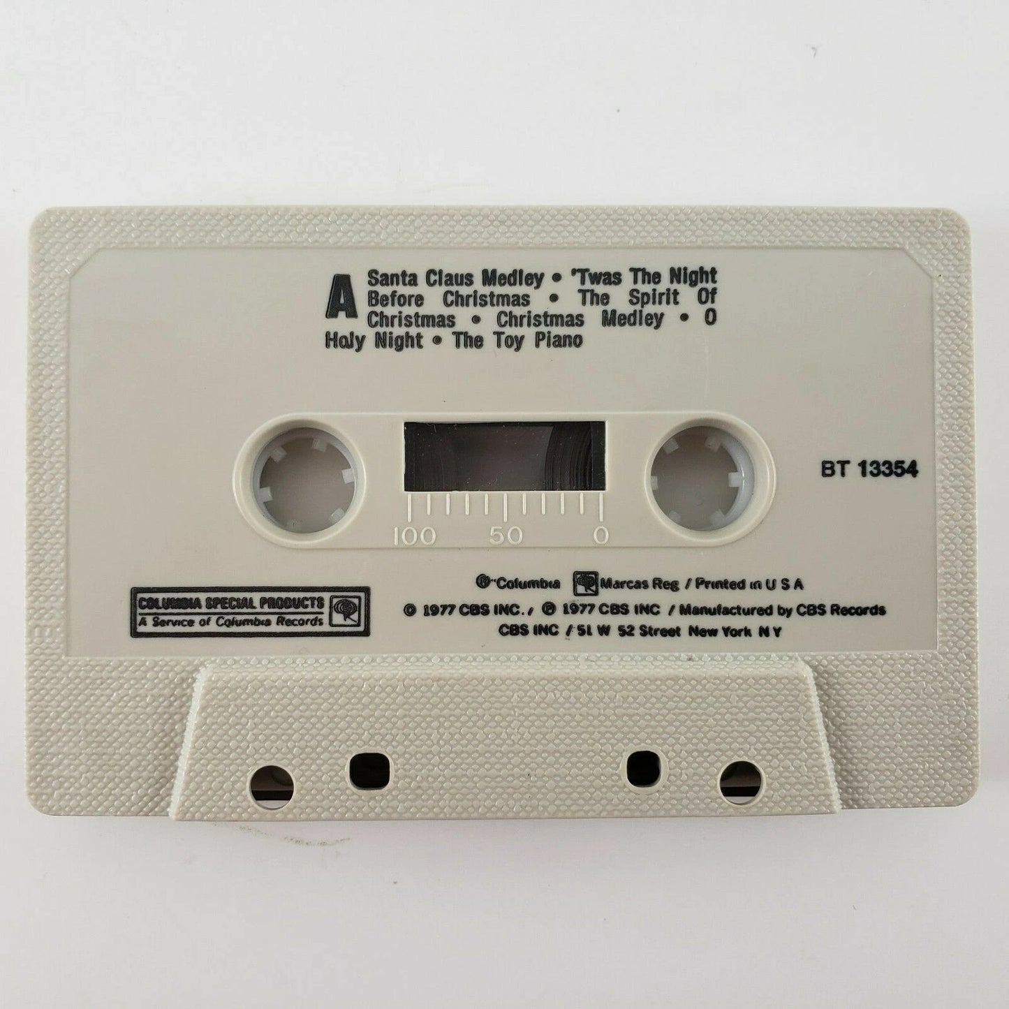 Christmas at Liberace's 1977 Audio Cassette Tape Columbia Stereo Re-recordings