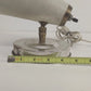 Atomic Cone Wall Lamp Adjustable Neck Chrome MCM Electric Plug-In Works Vintage
