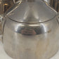 Wiskemann Art Deco Stainless Steel Tea Set Teapot Creamer Sugar Belgium 18/10