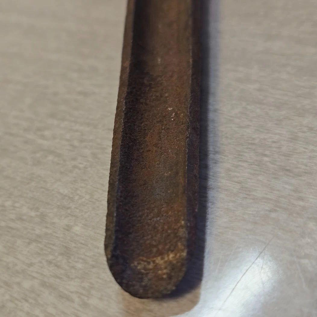 Repurposed Flat File Concave Scraper Gouge Woodworking Tool 18.25" Vintage