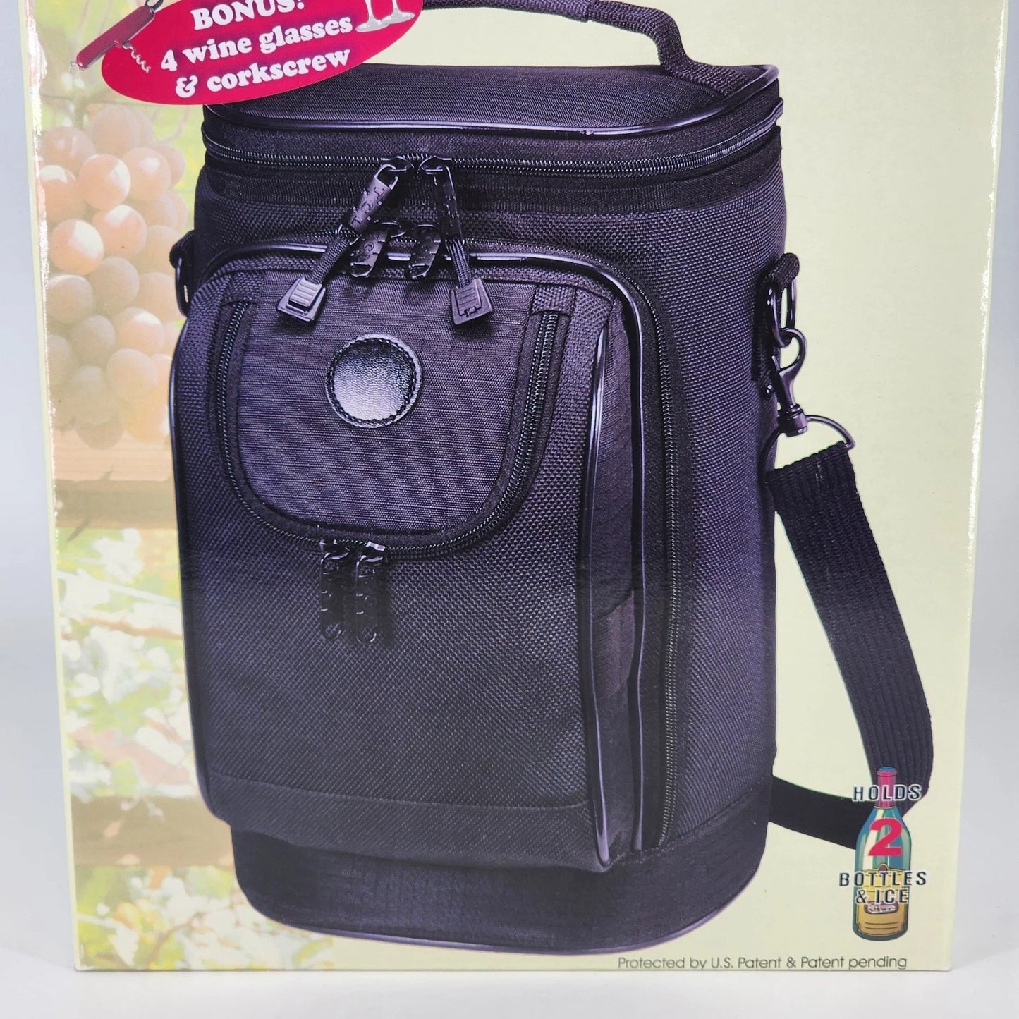 TCL Wine Cool-Carry Plus Insulated Thermal Travel Bag Picnic Tailgate Carrier