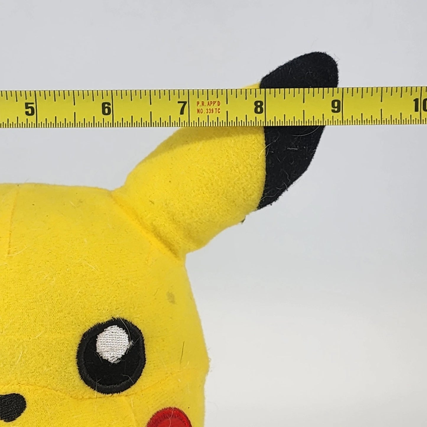 Pokémon Pikachu Plush Doll Stuffed Toy 12" Soft Collectible Vintage No Tail