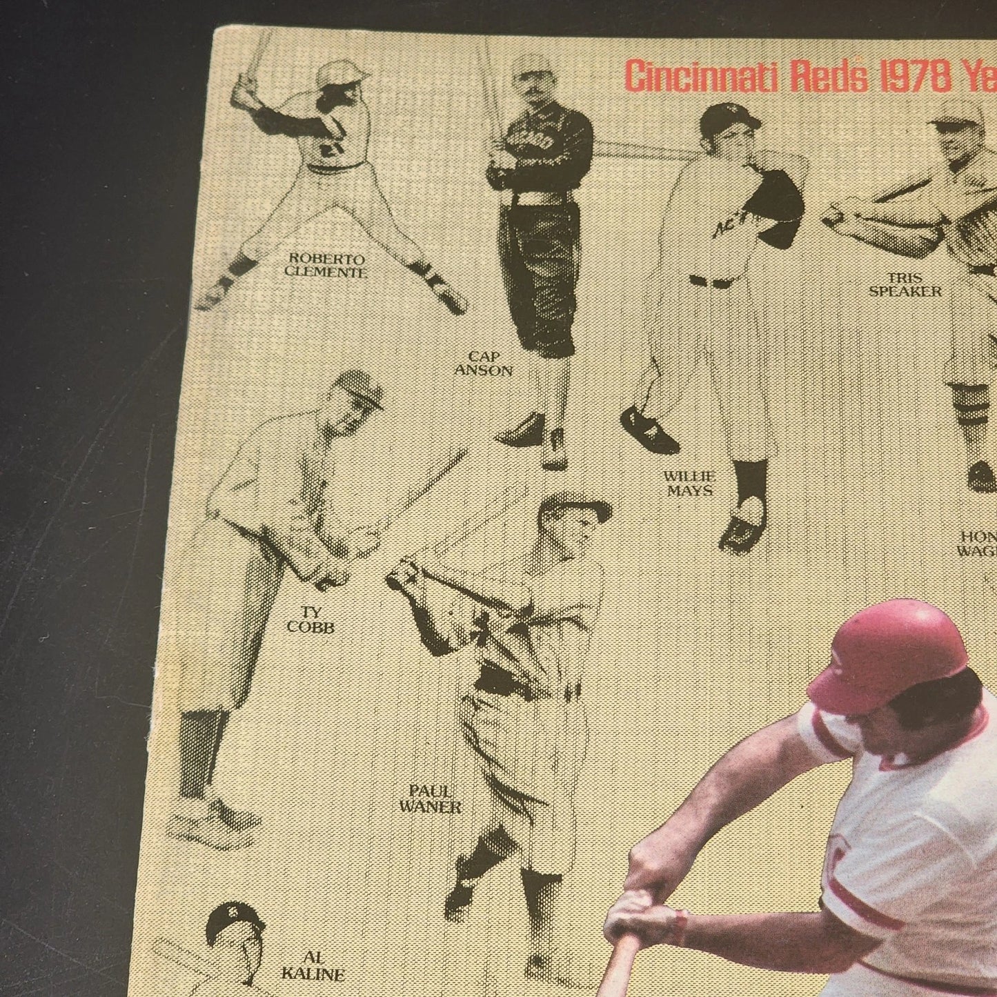 Cincinnati Reds 1978 Yearbook Pete Rose 3000 Hit Club MLB Magazine Vintage