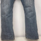 Levi's 559 Relaxed Straight 40x32 Blue Jeans Classic Denim Medium Blue Dungarees