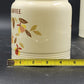 Jewel Tea Autumn Leaf 4Pc Canister Set Limited Edition Flour Coffee Virginia Lee