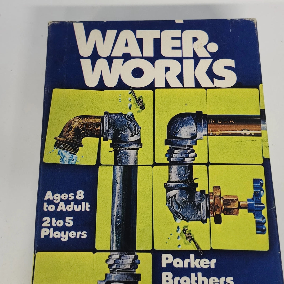 Parker Brothers Waterworks Leaky Pipe Card Game No 770 Boxed Vintage 1976