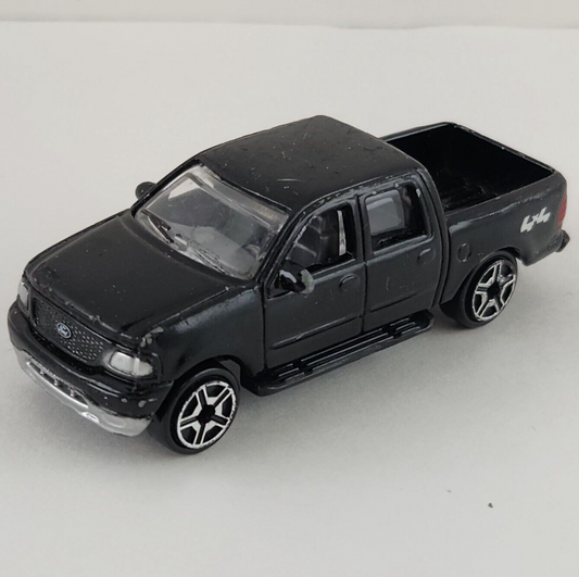 Motor Max Ford F-150 Extended Cab Pickup Truck No 6043 Black 1/64 2015