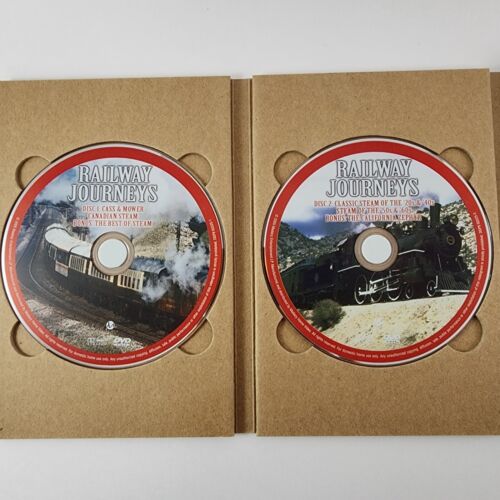 Railway Journeys The Vanishing Age Of Steam 5 DVD Set Madacy Railroad Video