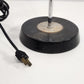 Robert Sonneman Orbiter Eyeball Desk Lamp Black Chrome Articulating '50s USA 22"