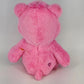 Care Bears Cheer Bear Plush 12" Pink Stuffed Animal Rainbow Belly Badge 2000's