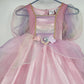 Gillian's Closet Pink Princess Costume Dress Girls Size 5/6 Tulle Floral