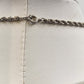 Silver Tone Rope Chain with Prayer Box Cross Design Charm Pendant 12" Necklace