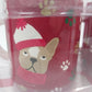 2 Christmas Coffee Mugs North Pole Trading Co Red Dog & Footprint w Box