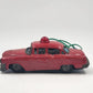 Metal Toy Police Car Red Light Electric Cable Controlled Not Working Japan 1955