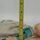 Effanbee Alice in Wonderland Storybook Doll 11" Blonde 1976 Vtg Teal White Dress