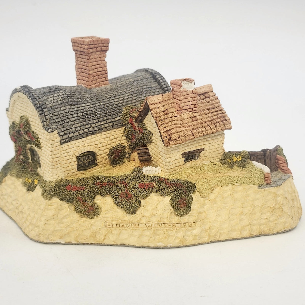 David Winter Lock Keeper's Cottage 5" Midlands Collection 1987 England Vintage