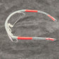 ERB Iworx 15524 Safety Glasses Red Gray Clear Lens Z87.1 Plus