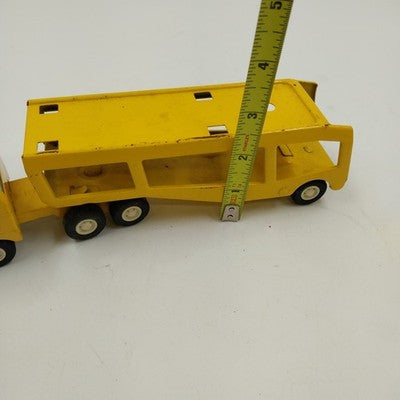 Tonka Pressed Steel Car Carrier Hauler Truck Auto Transporter 8.5" Vintage 1970s