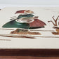 Vintage Boy Girl Chalk Ware Wall Plaques Modern Art Co 1966
