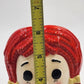 Rubens Original Raggedy Ann Ceramic Planter Vase 6" Original Japan 1976 Vintage