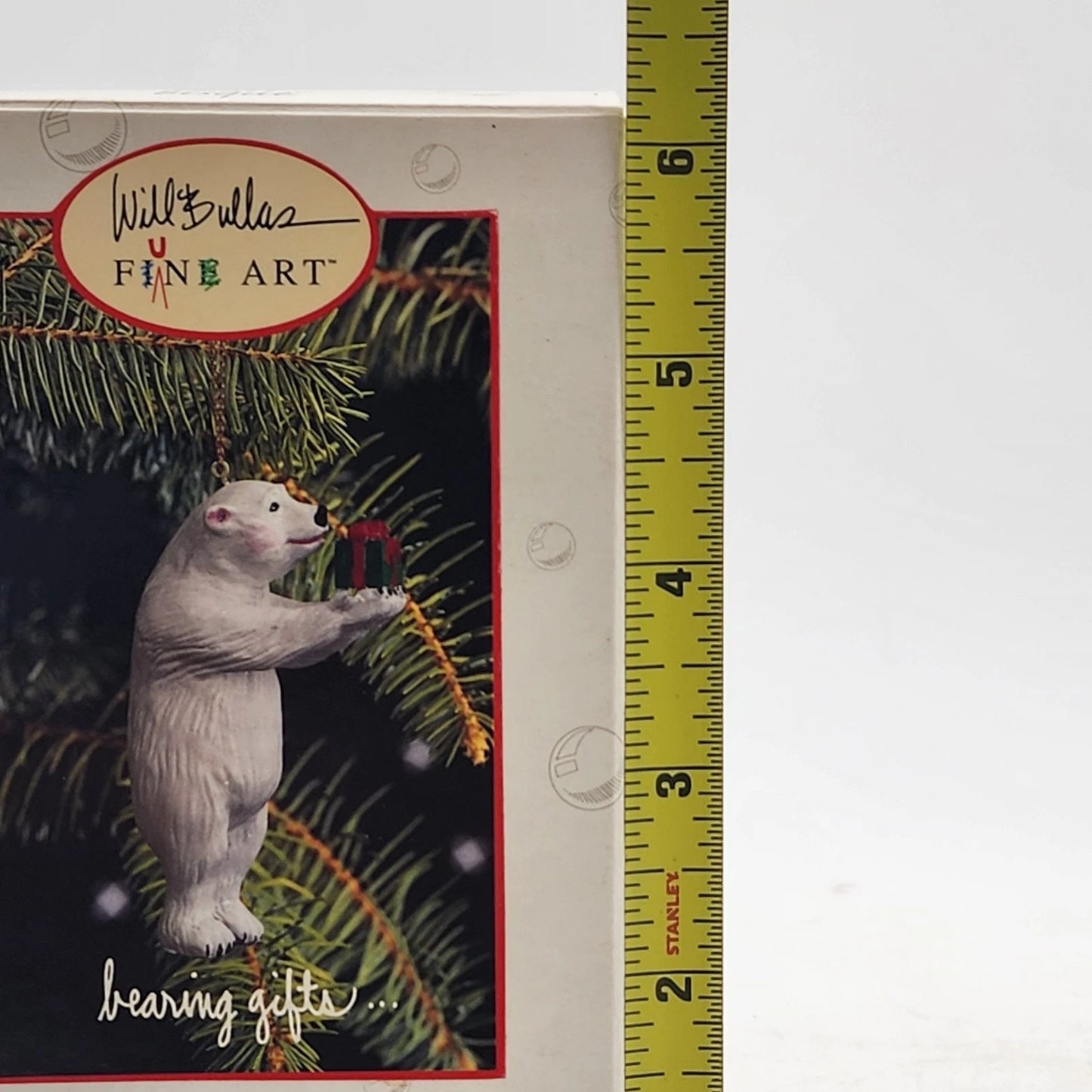 Will Bullas Polar Bear Bearing Gifts Ornament Christmas Greenwich Workshop