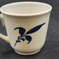 Christiana Campbell’s Tavern Coffee Cup 3.5" x 3" Blue Squirrel Williamsburg VA