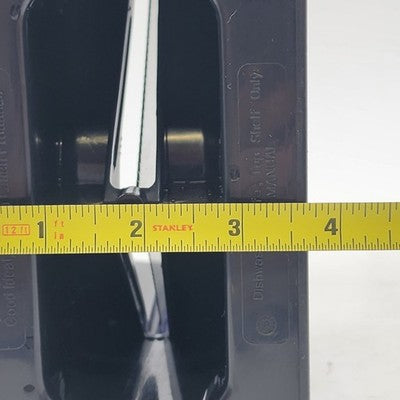 9.25" Bagel Guillotine Universal Slicer Silver Kitchen Bread Cutter Chopper Tool