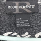 Requirements Women's Floral Stretch Long Sleeve Top Black White Size M Casual