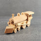 Handmade Wooden Train Engine and Train Car Vintage Variation Choices Unfinished