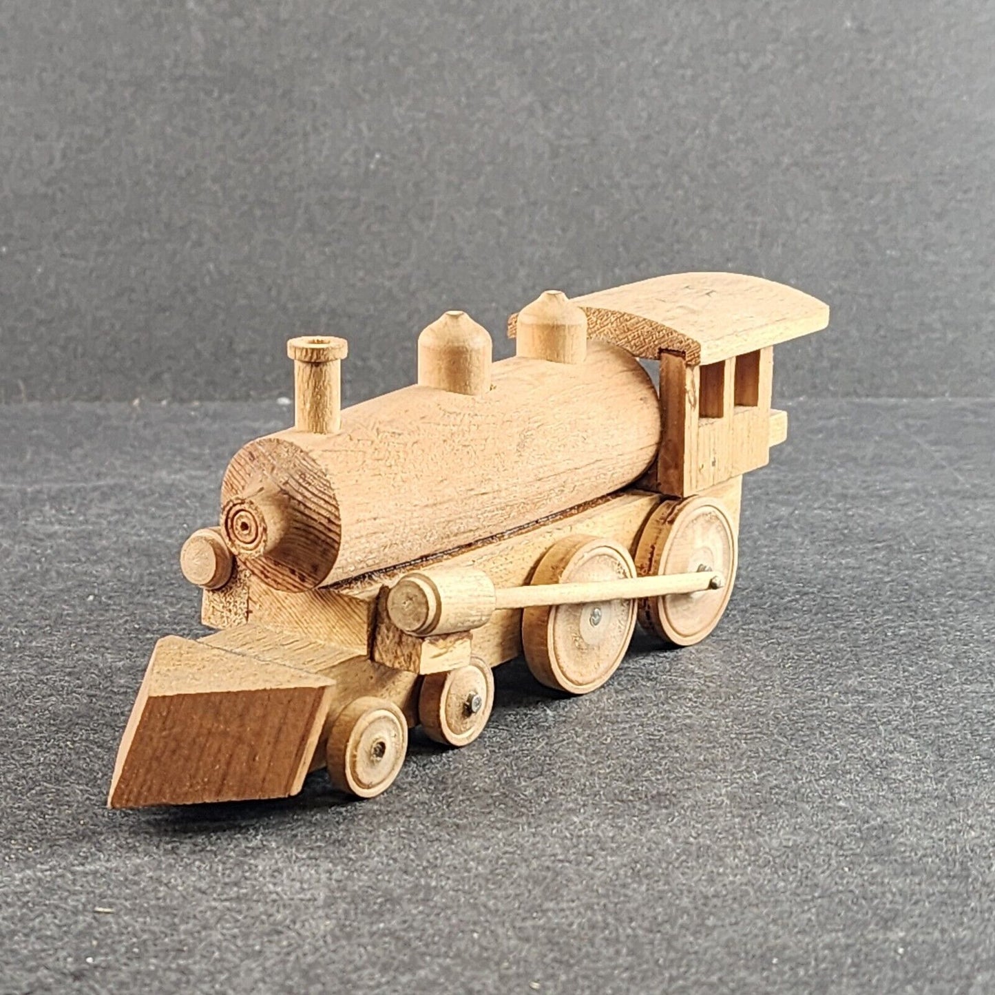 Handmade Wooden Train Engine and Train Car Vintage Variation Choices Unfinished