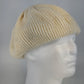 Merona Cream White Knit Beret Hat Soft Winter Cap