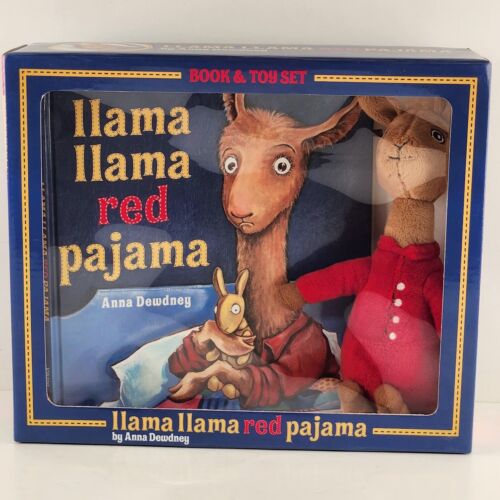 Llama Llama Red Pajama Book and Plush Toy Set by Anna Dewdney New in Box