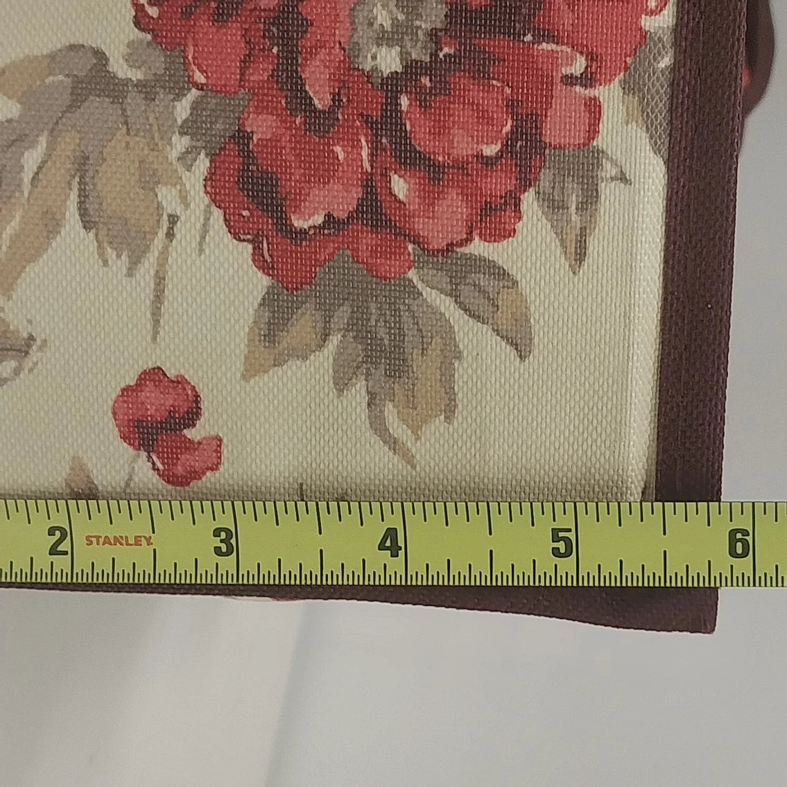 Laura Ashley Floral Hanging Closet Organizer 10 Slot Storage