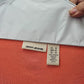 DKNY Jeans Women’s Medium Dream Tee Peach Orange Floral Graphic V-Neck 3/4 Sleeve Top