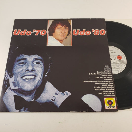 Udo '70 Udo '80 by Udo Jürgens LP Vinyl Album Ariola 201 250 Germany 1981