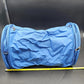 Ricardo Beverly Hills Blue Expanding Duffle Bag Travel Shoulder Tote Foldable