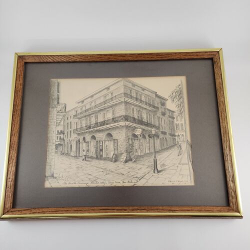 Pirates Parsonage Archie Boyd Framed Sketch Print Matted