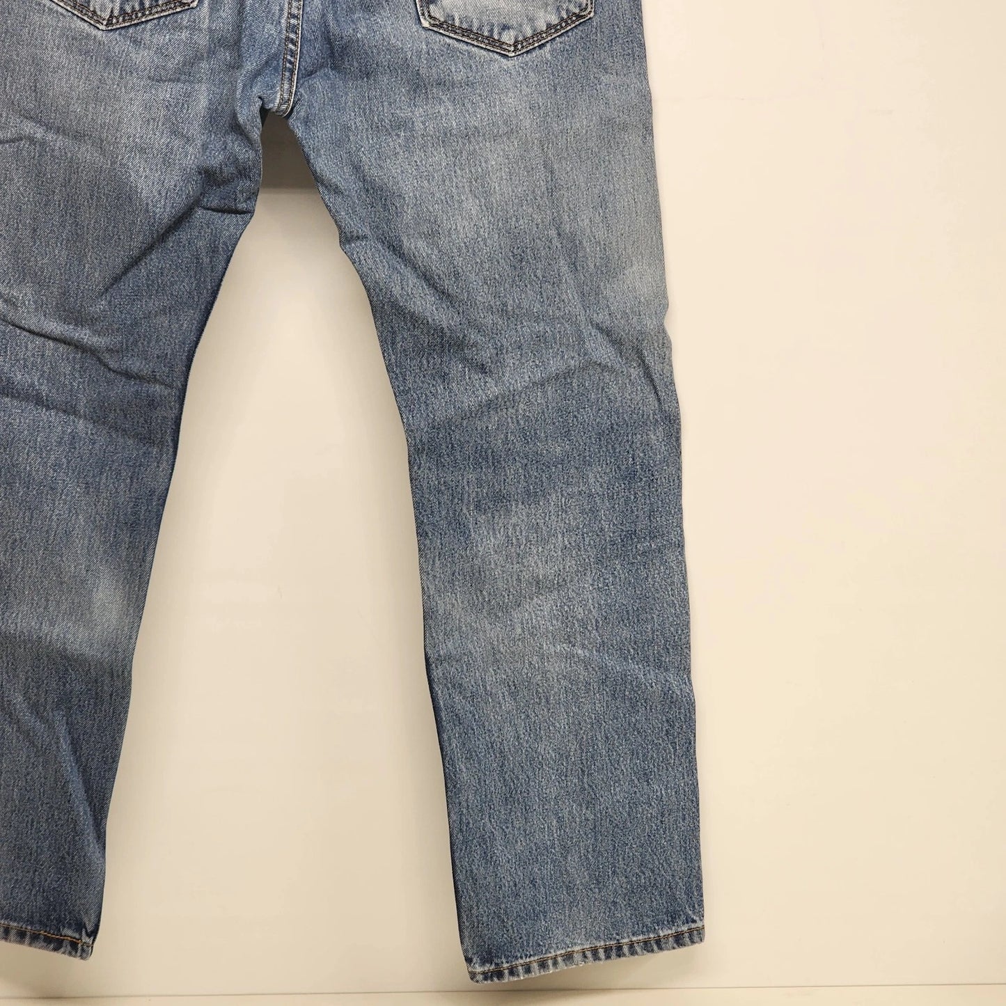 Levi’s 505 Men's 32x30 Straight Leg Jeans Blue Denim Regular Fit Distressed Vtg