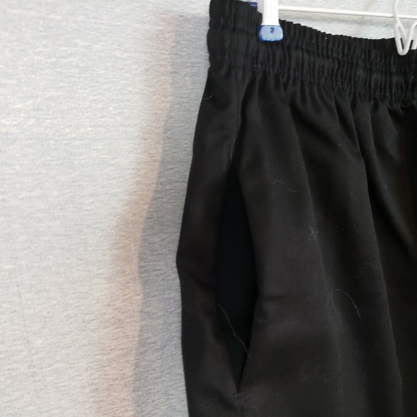 Black Chef Baggy Pants 2XL Unisex C15 Fame Fabrics Elastic Waist Pockets 81124